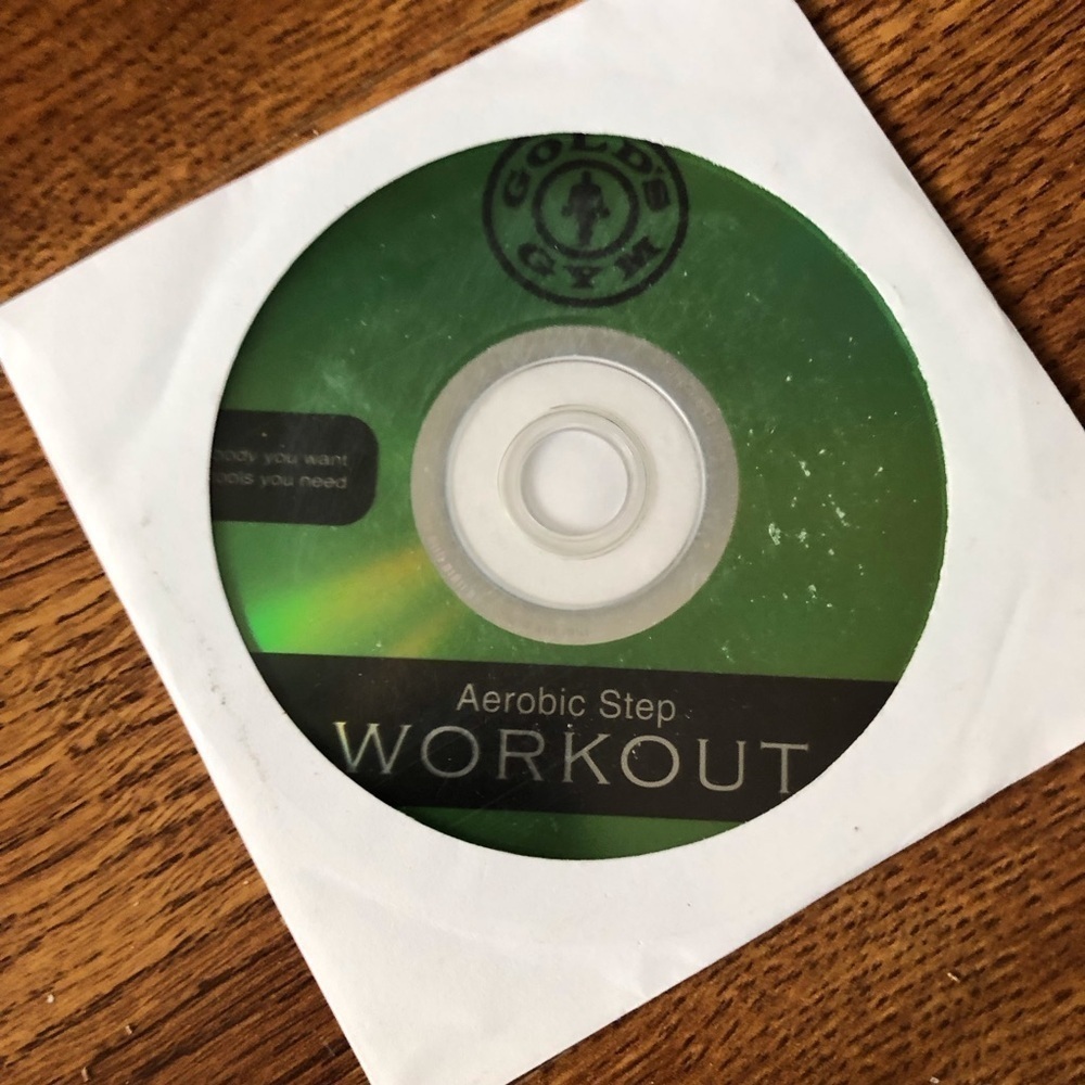 Gold’s Gym Aerobic Step Workout DVD